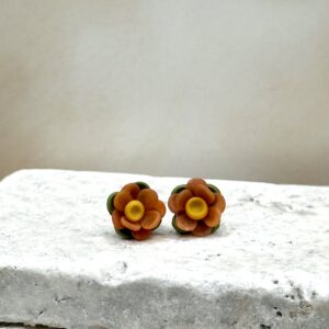 Watercolor Orange Florals